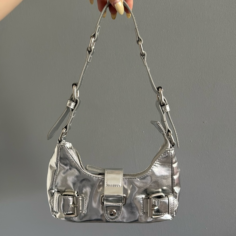 nunoo silver bag